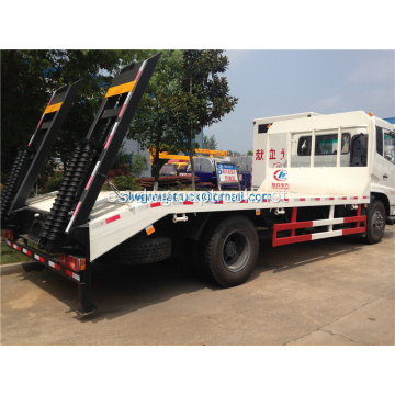 Camión de la cama plana de Dongfeng 4x2 RHD para las ventas